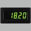 Red Lion Digital Voltmeter DC, LCD Display 3.5-Digits ±0.1 %, 33 mm Cutout Height, 68 mm Cutout Width CUB4V010