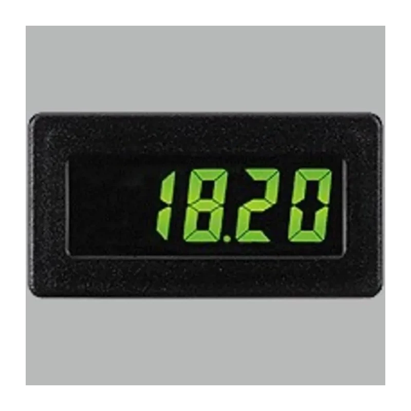 Red Lion Digital Voltmeter DC, LCD Display 3.5-Digits ±0.1 %, 33 mm Cutout Height, 68 mm Cutout Width CUB4V010