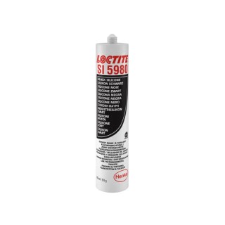 Loctite High Strength Black Alkoxy Silicone Gasket Sealant Paste 300 ml Tube Loctite SI 5980