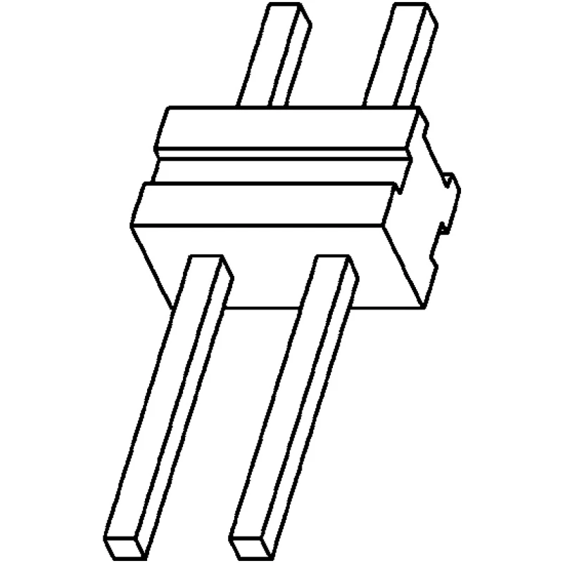 TE Connectivity AMPMODU MOD II Series Straight Through Hole Pin Header, 2 Contacts, 2.54 mm Pitch, 1 Row, Unshrouded 825433-2