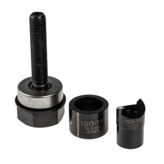 Greenlee Slug Buster Punch & Die Set Circular Hole 16.2 mm Cutting Capacity Mild Steel 3 mm Hand Operation 50351770