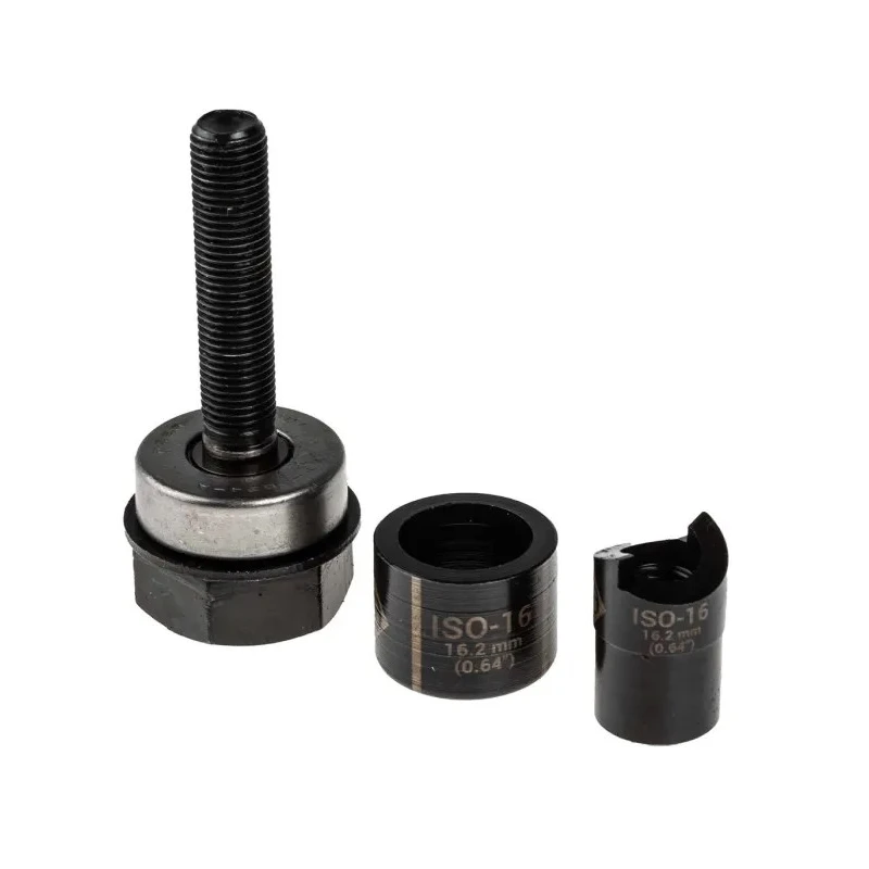 Greenlee Slug Buster Punch & Die Set Circular Hole 16.2 mm Cutting Capacity Mild Steel 3 mm Hand Operation 50351770