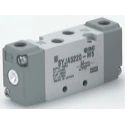 SMC Pneumatic Solenoid Valve Pilot Metric M5 5 Ports Die Cast Aluminium SYJ5000 