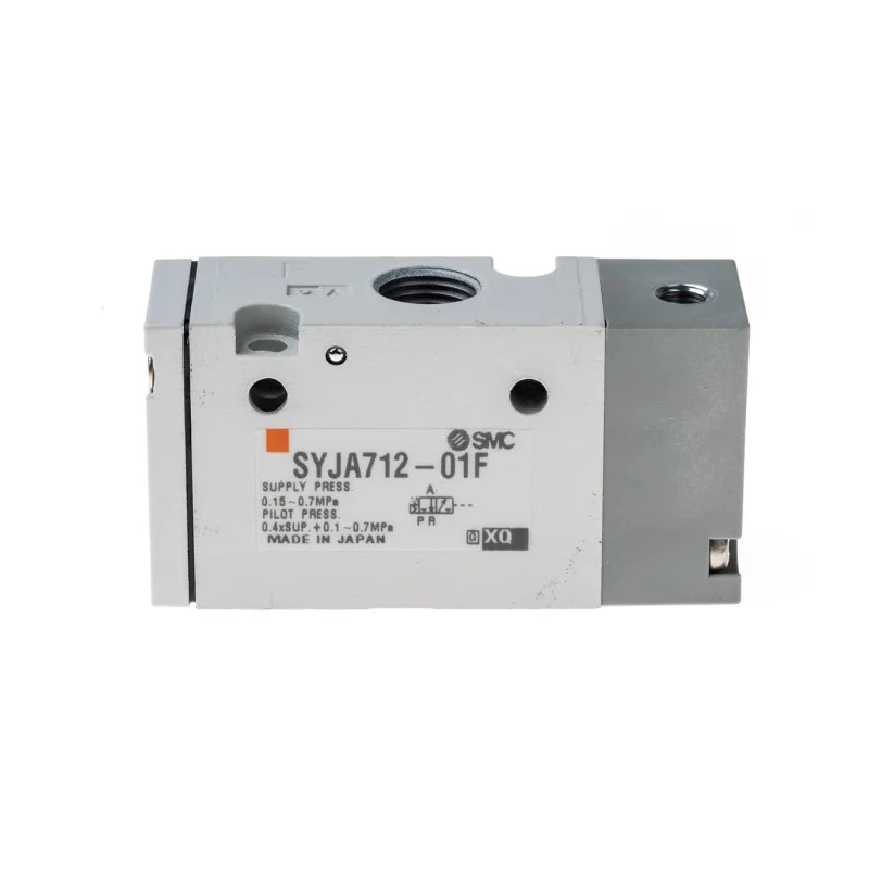 SMC Pneumatic Control Valve Pilot/Spring Actuation G 1/8 Thread, 490.75 NL/min Flow Rate, Aluminium Body SYJA700