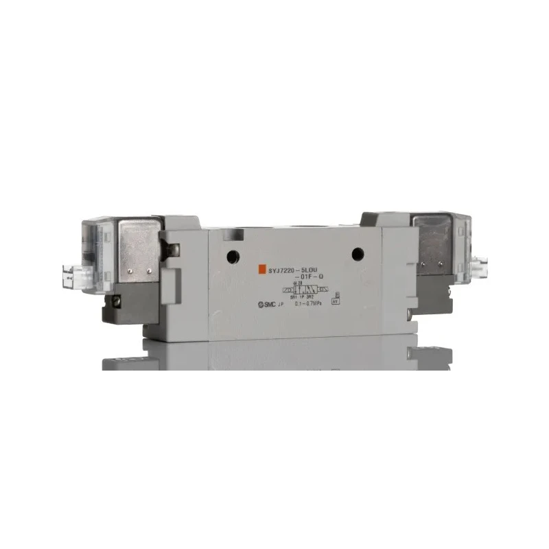 SMC Pneumatic Solenoid Valve 5/2 Solenoid G 1/8 Port Size 24V DC SYJ7000 Series 