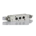 SMC Pneumatic Solenoid Valve 5/2 Solenoid G 1/8 Port Size 24V DC SYJ7000 Series 