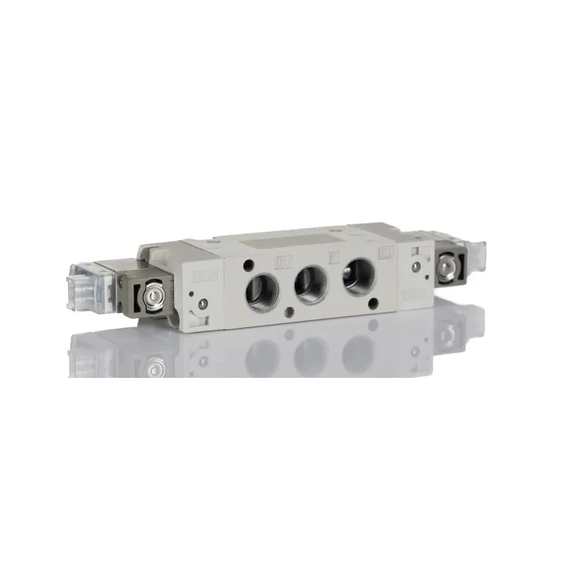SMC Pneumatic Solenoid Valve 5/2 Solenoid G 1/8 Port Size 24V DC SYJ7000 Series 
