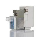 SMC Pneumatic Solenoid Valve 5/2 Solenoid G 1/8 Port Size 24V DC SYJ7000 Series 