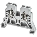 WAGO 870 Series DIN Rail Terminal Block Grey, 2.5mm² Cable CSA, 1-Level, Cage Clamp, 500V, 24A 870-901