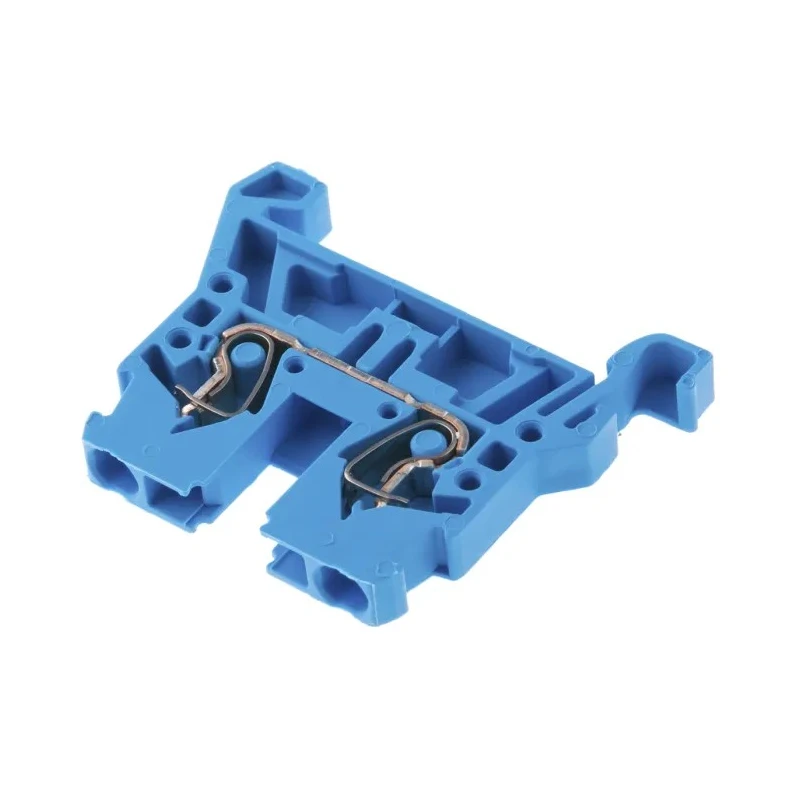 WAGO 870 Series Feed Through Terminal Block Blue, 2.5mm² Cable CSA, 1-Level, Cage Clamp Termination, 500V, 24A 870-904