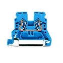 WAGO 870 Series Feed Through Terminal Block Blue, 2.5mm² Cable CSA, 1-Level, Cage Clamp Termination, 500V, 24A 870-904