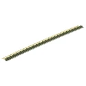 TE Connectivity AMPMODU MOD II Series Straight Through Hole Pin Header 50 Contacts 2.54 mm Pitch 1 Row Unshrouded 5-825433-0
