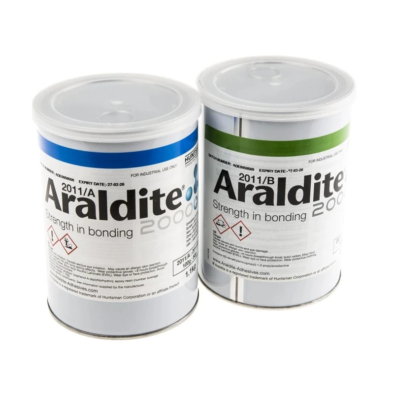 Araldite Epoxy Adhesive Paste 2 kg Yellow, Maximum Operating Temperature 80°C, Model 140567900