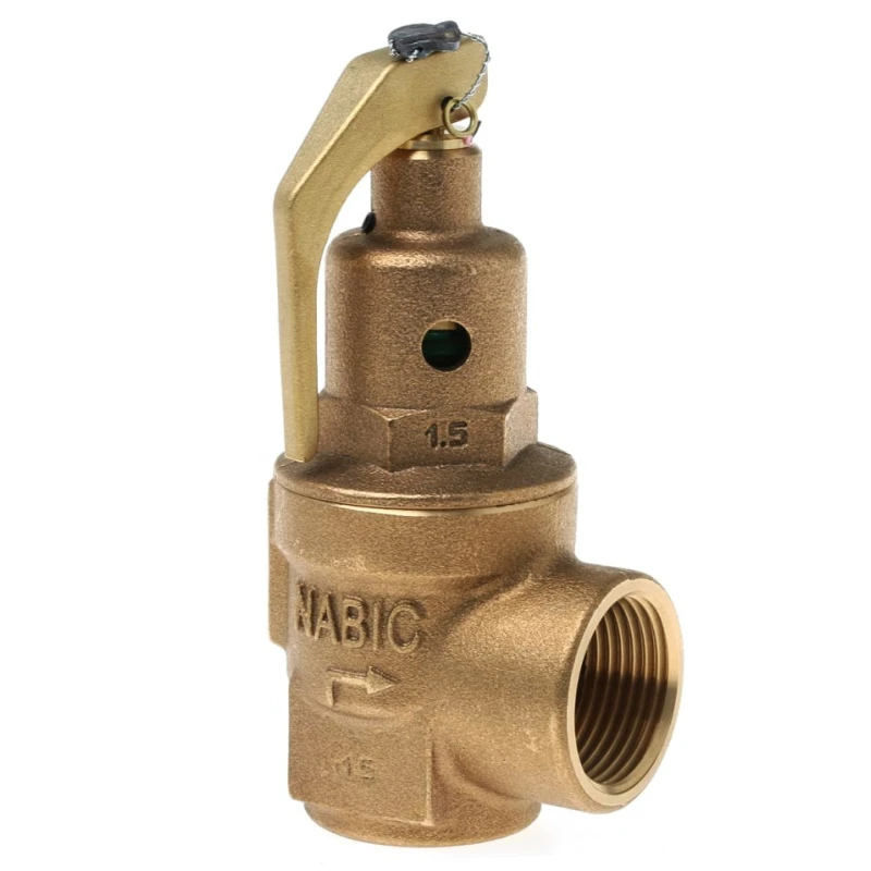 TOSACA Pressure Relief Valve 3 bar 1 in Threaded Bronze Body N-542-025 3 BAR