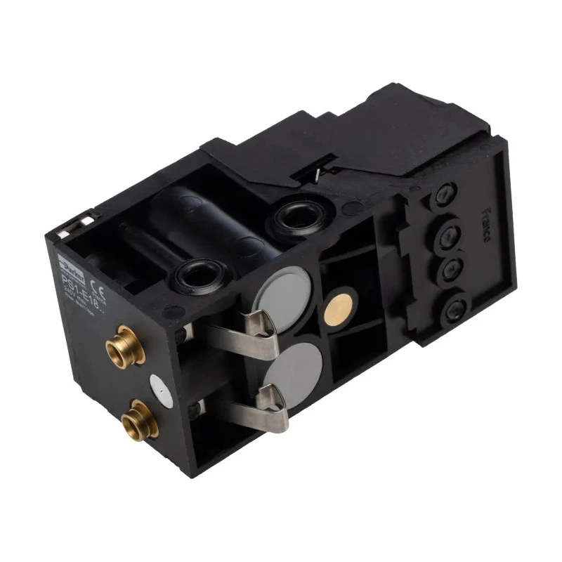 Parker Pneumatic Solenoid Valve Push-in Port 4 mm, NO, 4/2 NO Solenoid/Spring, DIN Rail Mount, 24V PS1-E181