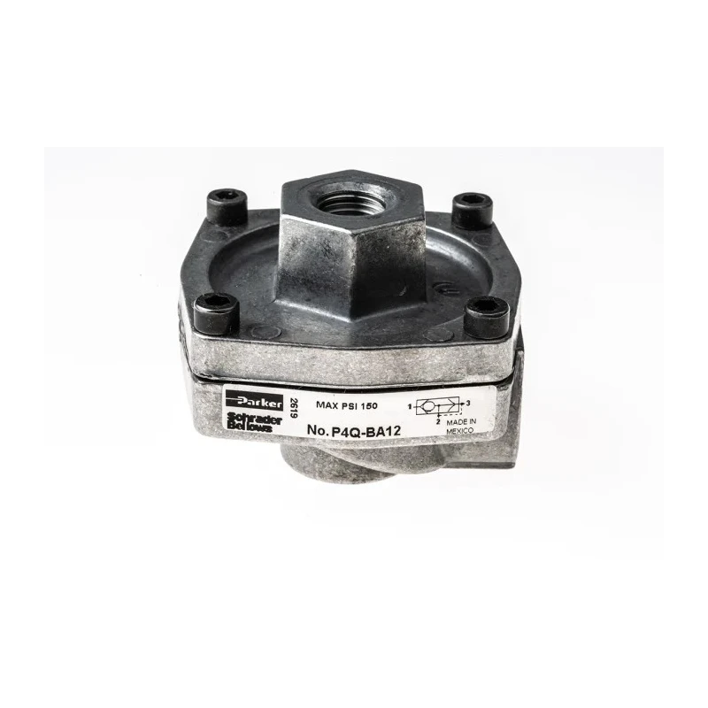 Parker Quick Exhaust Valve 10 bar Female Type G Threaded 1/4 in P4Q-BA12