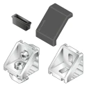 Bosch Rexroth M6 Angle Bracket Connecting Component Strut Profile 30 mm Groove Size 8 mm 3842523528