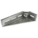 Bosch Rexroth Aluminium M8 Foundation Bracket Connecting Component Strut Profile 45 mm Groove Size 10 mm 3842523583
