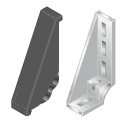 Bosch Rexroth Aluminium M8 Foundation Bracket Connecting Component Strut Profile 45 mm Groove Size 10 mm 3842523583
