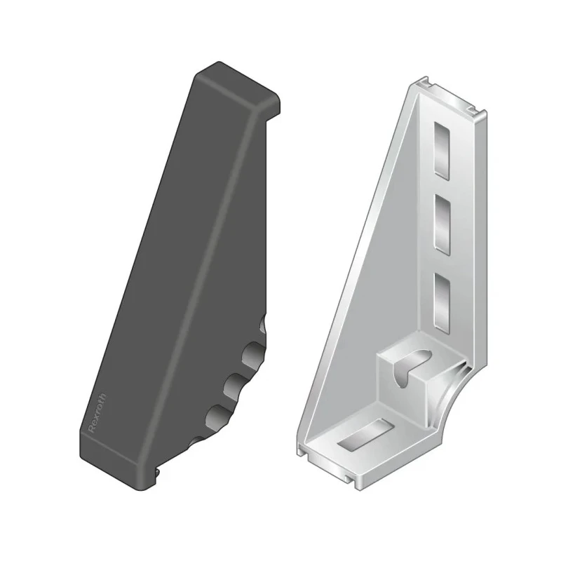 Bosch Rexroth Aluminium M8 Foundation Bracket Connecting Component Strut Profile 45 mm Groove Size 10 mm 3842523583