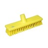 Vikan Hard Bristle Scrubbing Brush Yellow 24 mm Bristle Length Polyethylene Terephthalate Bristle Material 70416