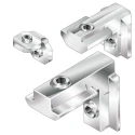 Bosch Rexroth M8 Inner Bracket Connecting Component for Strut Profile 40 mm, 45 mm, 50 mm, 60 mm Groove Size 10 mm 3842535572