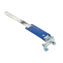 Super Electrical Products Earthing Strap Stainless Steel Strap 12 mm to 32 mm Diameter 10 mm² Wire Cross Section 390-2448