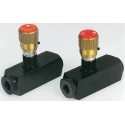 RS PRO In Line Mounting Hydraulic Flow Control Valve, Steel Body, Nitrile Rubber Seal, G Connection Thread, 1/2 in 390-7819