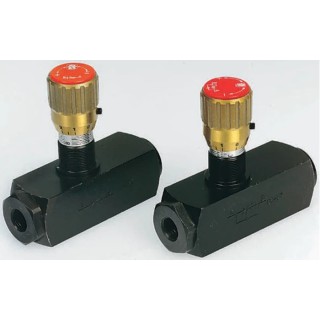 RS PRO In Line Mounting Hydraulic Flow Control Valve, Steel Body, Nitrile Rubber Seal, G Connection Thread, 1/2 in 390-7819
