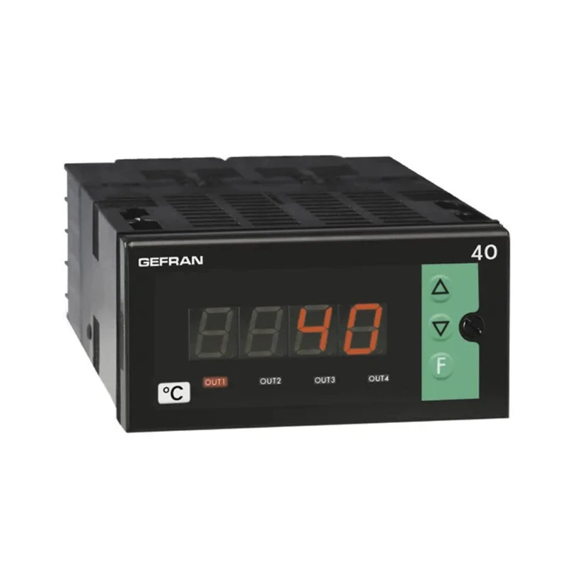 Gefran Front Panel Temperature Indicator 1 Input, 3 Output Relay 240V AC 40T96-4-00-RR00-001 (EX 40T96-4-00-RR001