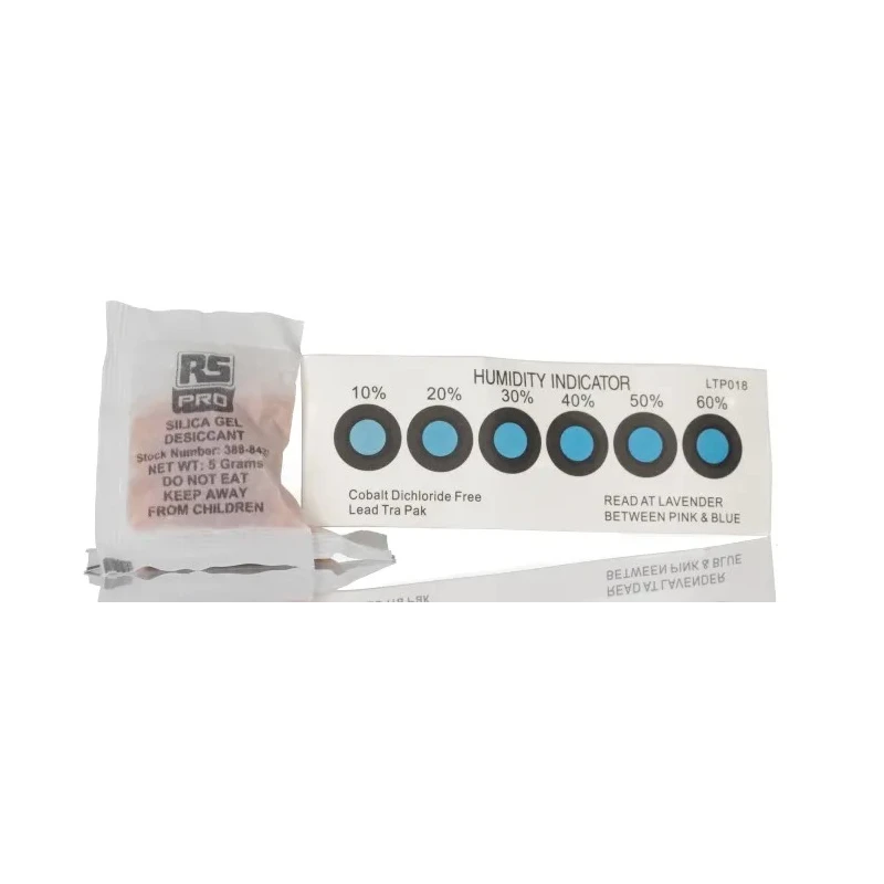 RS PRO Silica Gel Desiccant 5 g, Indicating, Reactivation Temperature 160°C 388-8437