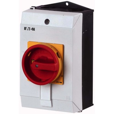 Eaton 1-Pole Surface Mount Isolator Switch IP65 Rated, 0A Switching Current, 13 kW Switching Power IP65