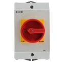 Eaton 2-Pole Surface Isolator Switch IP65, 32A, 13 kW, 1 Phase, Red Handle IP65