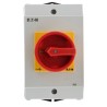 Eaton 2-Pole Surface Isolator Switch IP65, 32A, 13 kW, 1 Phase, Red Handle IP65