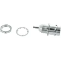 TE Connectivity Greenpar Series Coaxial Connector Panel Mount Female BNC 50 Ω Straight Body Solder 1-1337451-0