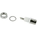 TE Connectivity Greenpar Series Coaxial Connector Panel Mount Female BNC 50 Ω Straight Body Solder 1-1337447-0