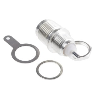 TE Connectivity TNC Series Coaxial Connector Panel Mount Female 50 Ω Straight Body Solder 1-1337469-0