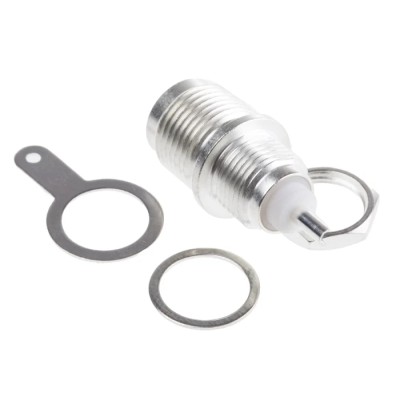 TE Connectivity TNC Series Coaxial Connector Panel Mount Female 50 Ω Straight Body Solder 1-1337469-0
