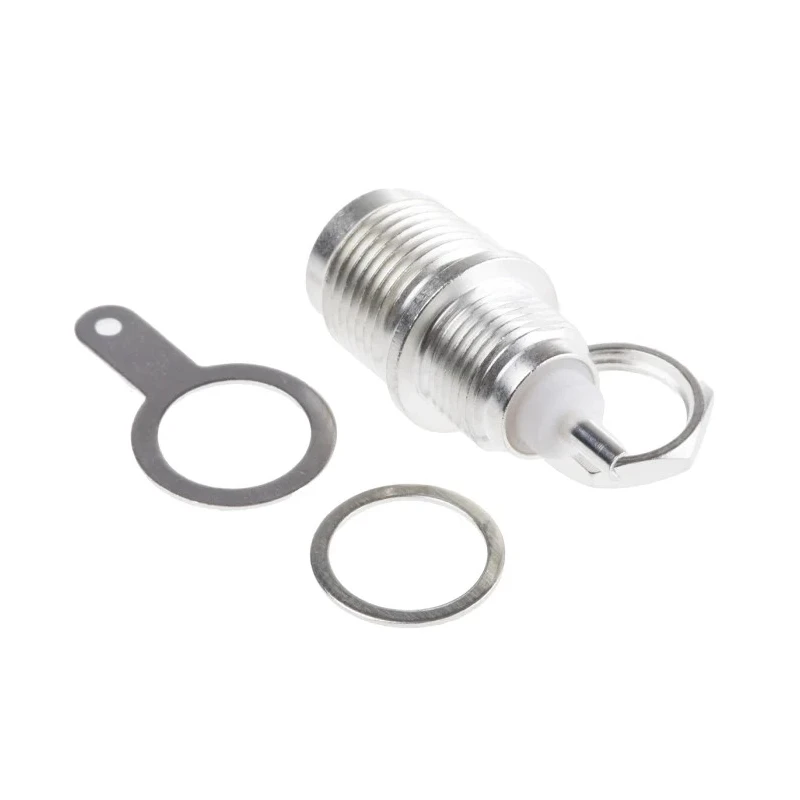 TE Connectivity TNC Series Coaxial Connector Panel Mount Female 50 Ω Straight Body Solder 1-1337469-0