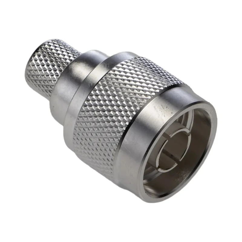 TE Connectivity N Series 50Ω Coaxial Connector Cable Male N Connector, Straight Body Crimp 1-1337415-0