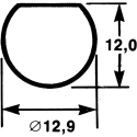 TE Connectivity BNC Series 75 Ω Coaxial Connector Cable Male BNC, Right Angle Body Crimp 1-1337440-0