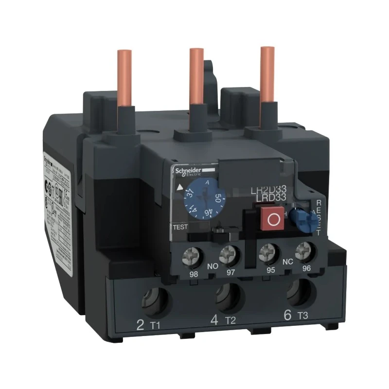 Schneider Electric Thermal Overload Relay 1 NO/1 NC 37-50 A Adjustable Current Range, 50 A Relay Contact Rating, 45 LRD3357