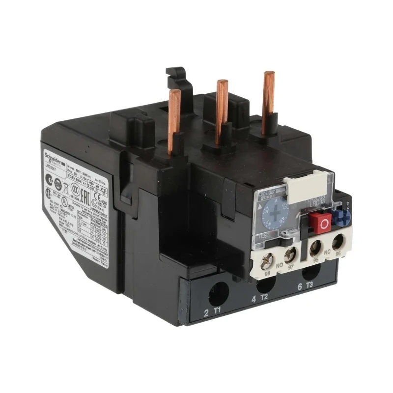 Schneider Electric Thermal Overload Relay 1 NO/1 NC 37-50 A Adjustable Current Range, 50 A Relay Contact Rating, 45 LRD3357