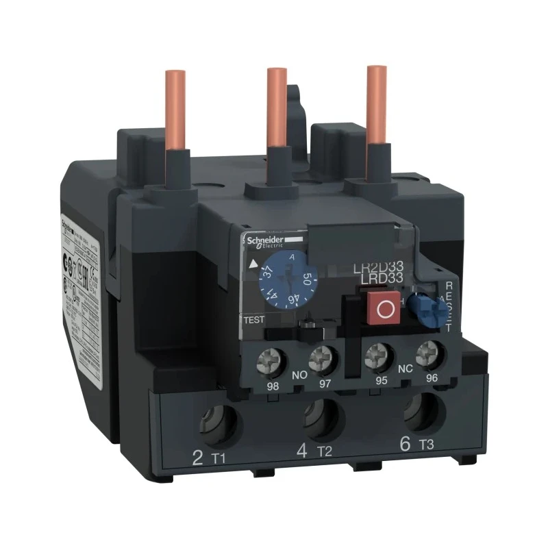 Schneider Electric Thermal Overload Relay 1 NO/1 NC 37-50 A Adjustable Current Range, 50 A Relay Contact Rating, 45 LRD3357