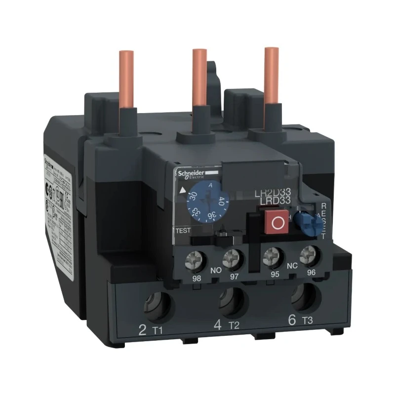 Schneider Electric Thermal Overload Relay 1 NO/1 NC, 30-40A F.L.C, 40A Contact Rating, 18.5 kW Power Rating, 3 Pole LRD3355