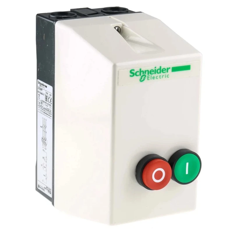 Schneider Electric TeSyS LE GV2 LC DOL Starter 690V AC 4 kW 3 Phase IP65 LE1D09P7