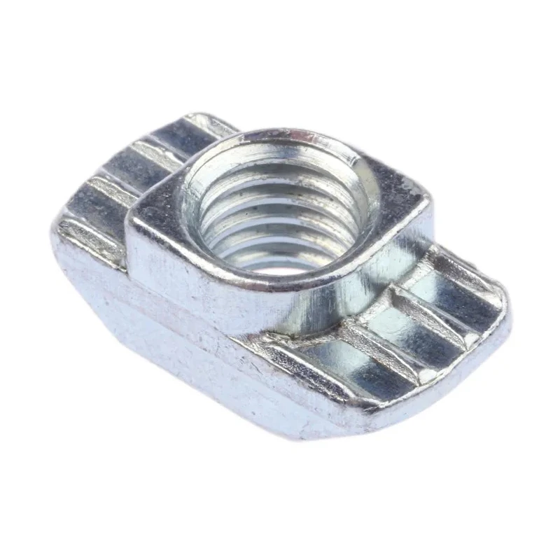 RS PRO M8 T-Slot Nut Connecting Component, Strut Profile 40 mm, 45 mm, 50 mm, 60 mm, Groove Size 10 mm 3842530287