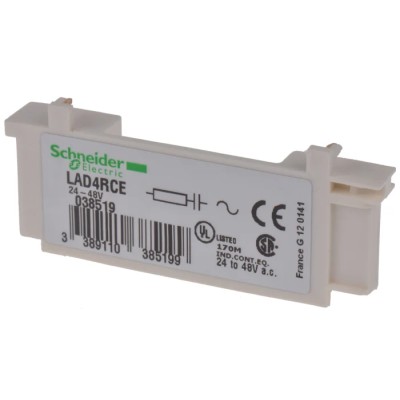 Schneider Electric TeSyS D Surge Suppressor for use with LC2 Series, LC1 Series LAD4RCE