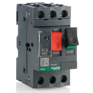 Schneider Electric Motor Protection Circuit Breaker, 14A, 9 A, Thermal Magnetic, 690V, 3 Poles, IP20, -20°C to 60°C GV2ME