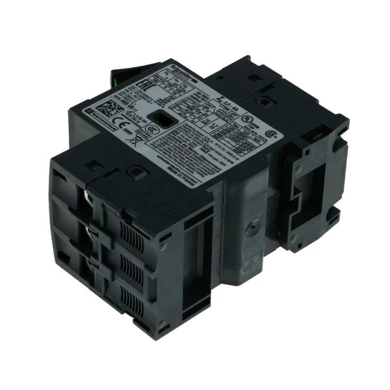 Schneider Electric Motor Protection Circuit Breaker 2.5-4A, 690V, Thermal Magnetic Sensing, 3 Poles GV2ME